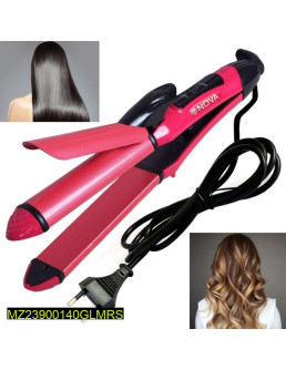 2 in 1 hair straightener...