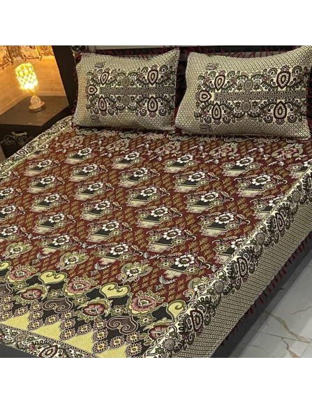 *3pc Gultex Multani Bedsheet*
