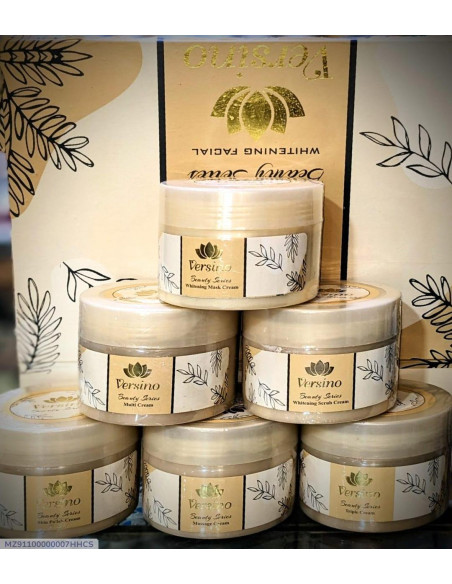 Whitening and brightening facial kit